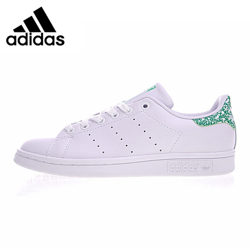 Adidas Stan Smith Original Women Skateboarding Shoes White & Green
