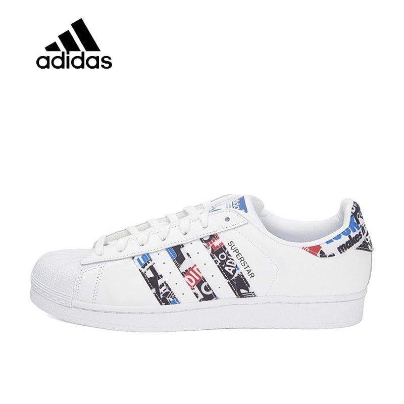 Adidas Clover SUPERSTAR Men and Women Skateboard Shoes Classic Breathable